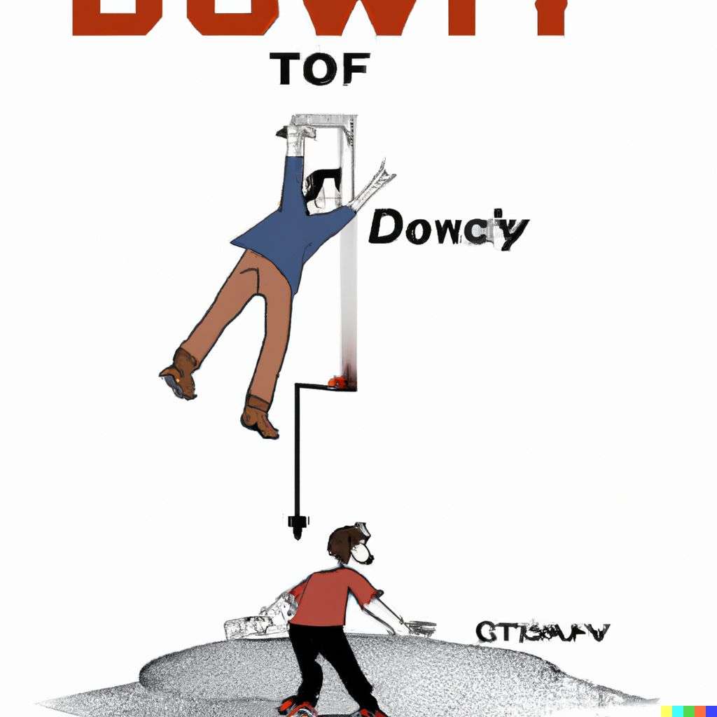 the discovery of gravity, comic book drawing